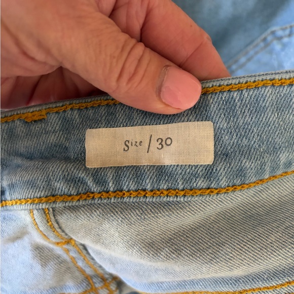 Anthropologie Pilcro and the Letterpress Light Wash Embroidered Jeans 30 Read - Picture 8 of 8